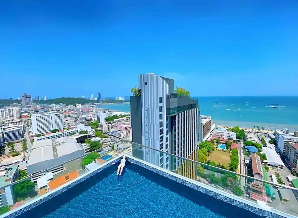 Best Location In Pattaya, Sky Pool & Infinity Edge Exterior photo