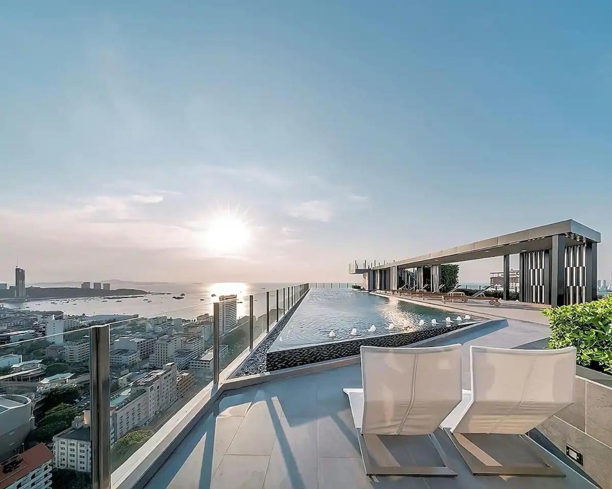 Best Location In Pattaya, Sky Pool & Infinity Edge Exterior photo