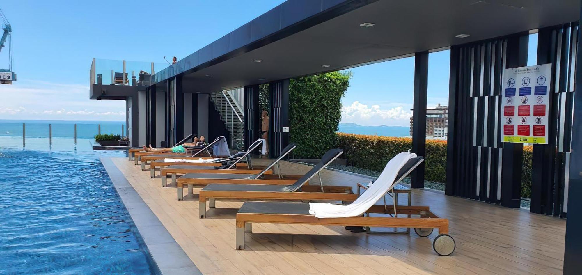 Best Location In Pattaya, Sky Pool & Infinity Edge Exterior photo