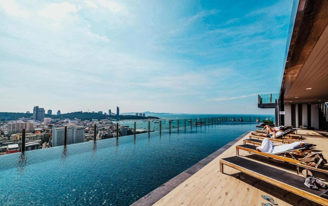 Best Location In Pattaya, Sky Pool & Infinity Edge Exterior photo