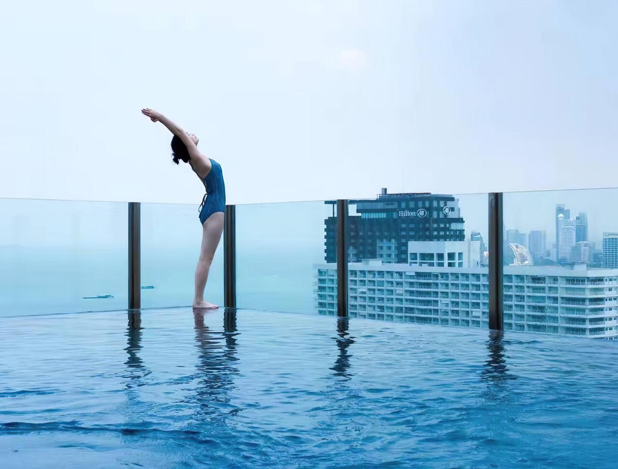 Best Location In Pattaya, Sky Pool & Infinity Edge Exterior photo