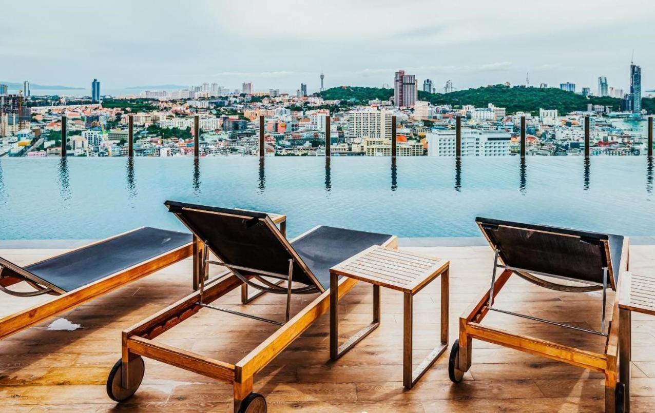 Best Location In Pattaya, Sky Pool & Infinity Edge Exterior photo