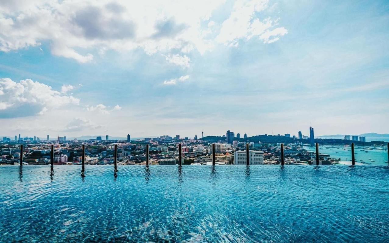 Best Location In Pattaya, Sky Pool & Infinity Edge Exterior photo